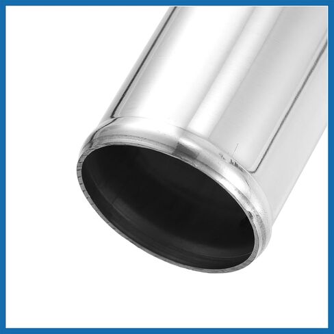 OD 70mm 2.75" Length 12" 300mm Aluminum Alloy Tube Intercooler Pipe 45 Degree Air Intake Tube Silver Tone for Car Item Replacement in Saudi Arabia
