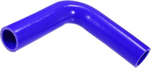 Motoforti 35mm 1.38" ID 90 Degree Elbow Silicone Reducer Hose Pipe Bend Turbo Water Intercooler Blue Long-lasting in Saudi Arabia