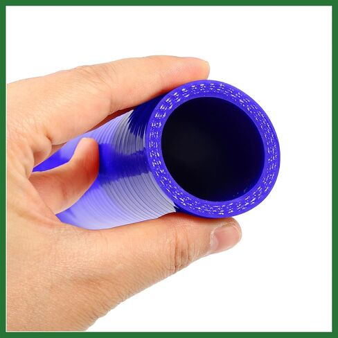 Motoforti 35mm 1.38" ID 90 Degree Elbow Silicone Reducer Hose Pipe Bend Turbo Water Intercooler Blue Long-lasting in Saudi Arabia
