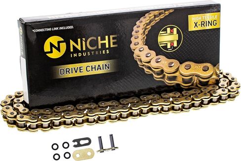 NICHE Drive Sprocket Chain Combo for Yamaha TTR110E Front 14 Rear 35 Tooth 420 X-Ring 90 Links in Saudi Arabia
