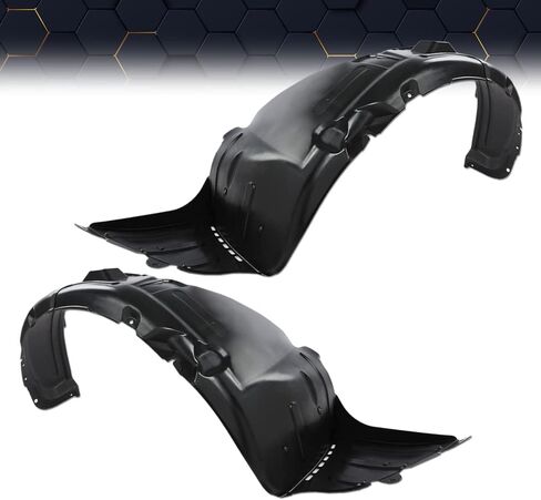 PIT66 Splash Shield Front Left & Right Compatible with Hyundai Genesis Coupe 2.0T Track 2010/Genesis Coupe 3.8 2010,2012/Genesis Coupe 3.8 R-Spec 2011-2012/Genesis Coupe 2010-2012 in Saudi Arabia