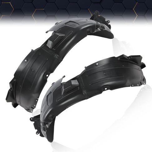 PIT66 Splash Shield Front Left & Right Compatible with Hyundai Genesis Coupe 2.0T Track 2010/Genesis Coupe 3.8 2010,2012/Genesis Coupe 3.8 R-Spec 2011-2012/Genesis Coupe 2010-2012 in Saudi Arabia