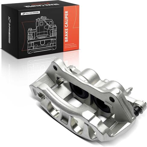A-Premium Brake Caliper Assembly with Bracket Compatible with Ford Vehicles - F-150 F150 2021 2022 2023 2024 2025 - Front Left Driver Side in Saudi Arabia
