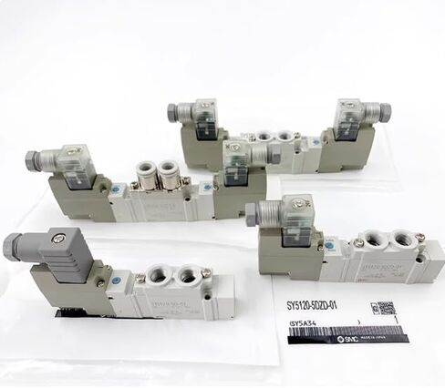 1PC 100% New SMC solenoid valve SY9420-3G-03/SY9420-4G-03/SY9420-5G-03/SY9420-6G-03 two position five way solenoid valve G series (SY9420-3G-03) in Saudi Arabia