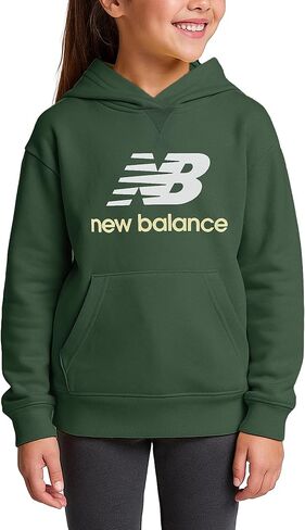 New Balance Girls' Sweatshirt - Lightweight Fleece Pullover Basic Hoodie Jacket - Breathable Hoodies for Girls (7-16) in Saudi Arabia