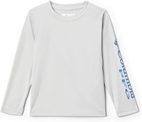 Columbia Youth Boys Terminal Tackle PFG Bait Jumper Long Sleeve, Cypress/PFG Y Bait Jumper Fresh, Large in Saudi Arabia