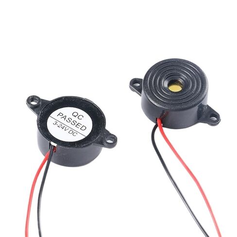 10/5pcs SFM-20B High Decibel Active Buzzer Speaker DC3-24V Continuous Sound 2312 Piezoelectric Piezo Electronic(5 Pieces) in Saudi Arabia