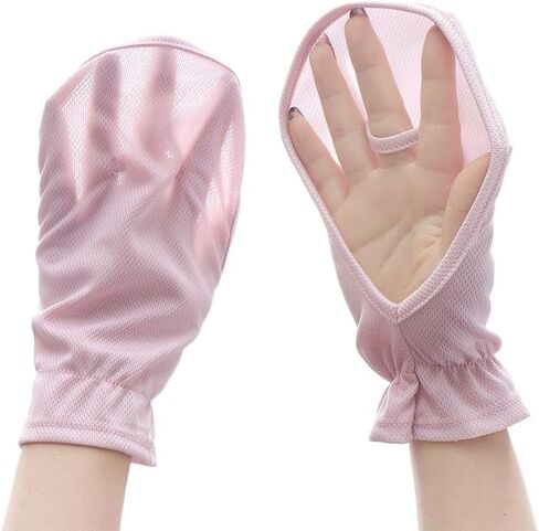 Summer sun protection sleeve horseshoe sleeve UV protection arm sleeve ice silk sun protection riding and driving gloves in Saudi Arabia
