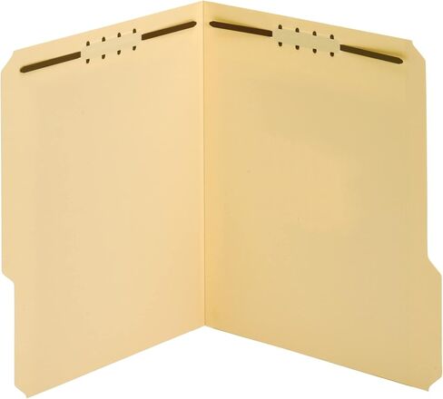 Office Depot® Brand File Folders With Fasteners, 3/4" Expansion, 8 1/2" x 11", Letter, Manila, Box of 25 in Saudi Arabia