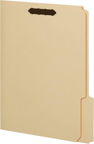 Office Depot® Brand File Folders With Fasteners, 3/4" Expansion, 8 1/2" x 11", Letter, Manila, Box of 25 in Saudi Arabia