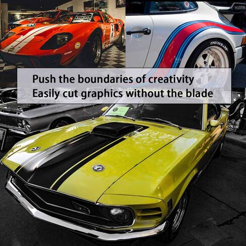 قطع الشريط سكين أقل تصميم الشريط خط النهاية خط الفينيل التفاف قطع الشريط (10 م / 32 قدم مع مجموعة الأدوات) in Kuwait