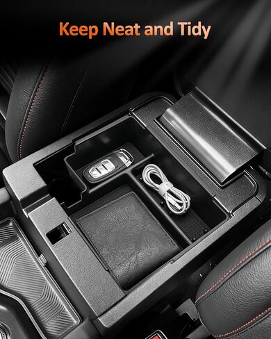 CDEFG for Ford Explorer Accessories 2024-2020 Center Console Organizer Tray (Base, XLT, ST-Line, Limited, Timberline, ST, King Ranch Platinum) Armrest Storage Box Insert Tray 2024 2023 2022 2021 in Kuwait