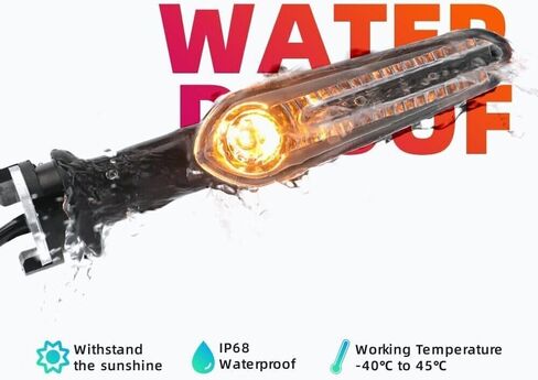 إشارات الانعطاف للدراجات النارية - ضوء كهرماني، 12 فولت، مؤشر LED عدسة شفافة لـ YAMAHA MT07 MT 03 125 MT03 MT09 MT25 Tracer XSR 700 900 YZF R1 R3 R6 R25 FZ6 FZ8 XJ6 R15 R125 MT15 (زوج) in Kuwait