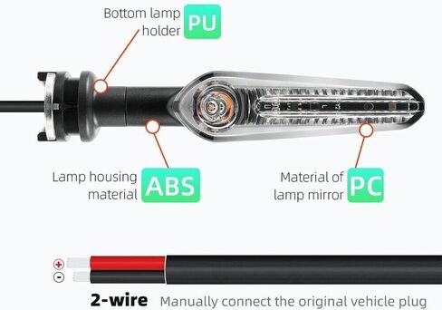 إشارات الانعطاف للدراجات النارية - ضوء كهرماني، 12 فولت، مؤشر LED عدسة شفافة لـ YAMAHA MT07 MT 03 125 MT03 MT09 MT25 Tracer XSR 700 900 YZF R1 R3 R6 R25 FZ6 FZ8 XJ6 R15 R125 MT15 (زوج) in Kuwait
