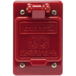 غطاء إخراج تلقائي مقاوم للطقس باللون الأحمر 091-3RD in Kuwait