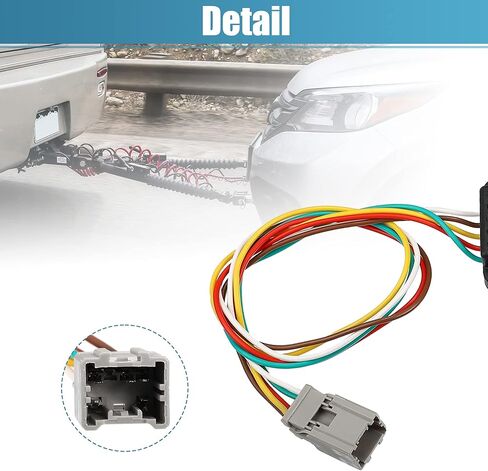 X AUTOHAUX 1 Set OV2135-001 4-Pin Trailer Wiring Harness for Acura MDX RL TL CL Integra 1994-2006 for Honda Accord CRV Element Odyssey in Saudi Arabia