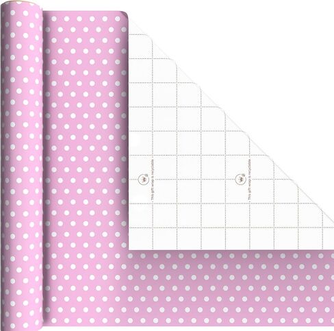 Hallmark Red and Black Wrapping Paper Mini Rolls, 3-Pack (Bows, Diagonal Stripes, Polka Dots) for Christmas, Valentine's Day, Birthdays, Mother's Day, Bridal Showers - 45 Sq. Ft. Total in Saudi Arabia