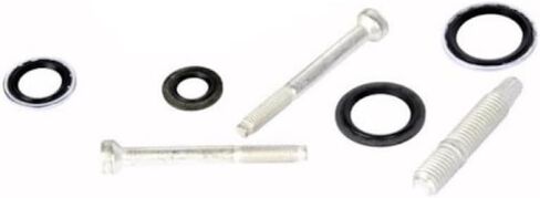 KarParts360 For Chevy Sonic 2012 Thermal Expansion Valve Set | Aluminum | Natural | Female Suction Outlet and Inlet Fitting | Female Liquid Outlet and Inlet Fitting in Saudi Arabia