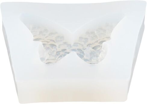 Floral Butterfly Candle Molds Flower Butterfly Candle Silicone Mold for Candle Home Decorate Candle Making Aromatherapy Gypsum Candles Clay Craft in Saudi Arabia