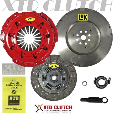 XTD Stage 2 Clutch Kit + Luk Flywheel Compatible With 2012-2017 Jeep Wrangler Sahara Rubicon 3.6L in Saudi Arabia