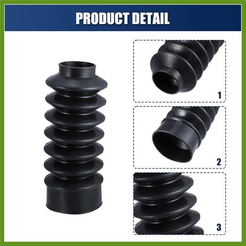 2 Pcs Motorcycle Front Fork Guards Covers Shock Absorbers Boots 39mm Universal for Harley Sportster XL883 1200 for ATV UTV Replace Parts Vehicle Components in Saudi Arabia