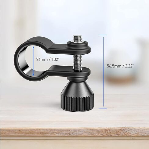 حامل مصباح غوص قابل للتعديل مقاس 30 ملم من بي اف بافانج، حامل مصباح يدوي بمشبك للتصوير تحت الماء (DH-6) in Kuwait