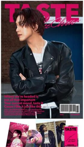 HAECHAN TASTE 1st Album [Full Spread A Ver.] CD + Photobook + Photocard + Photofilm + Poster (CRZY) in Saudi Arabia