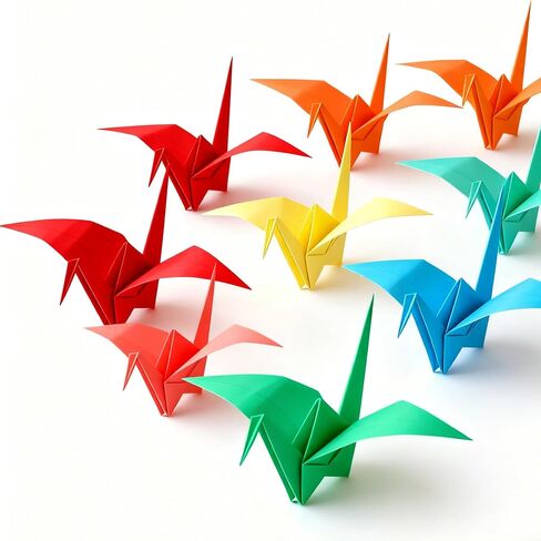 600 ورقة ملونة مقاس 8.5 × 11 - ورق طباعة ملون بوزن 22 رطل/80 جرامًا للمتر المربع أوريغامي مزدوج الجوانب للأعمال الفنية اليدوية، 5 ألوان باستيل in Kuwait