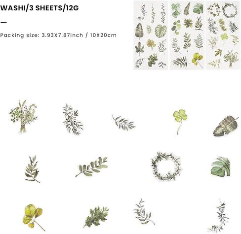 Hand Account Stickers Decorative Scrapbooking Stamping Stickeras Self Adhesive Sticker for Stationery, Diary, Card Making in Saudi Arabia