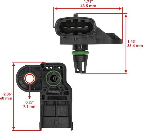 مستشعر Caltric Tmap T-Map Dss3-Tf Dss3Tf متوافق مع Polaris Ranger Crew 800 4X4 Efi 2010-2014 in Saudi Arabia