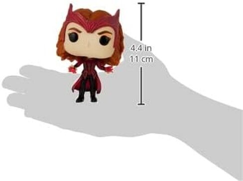 POP! Marvel: Doctor Strange in The Multiverse of Madness - Glow in The Dark Scarlet Witch Vinyl Figure Standard in Saudi Arabia