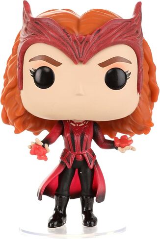 POP! Marvel: Doctor Strange in The Multiverse of Madness - Glow in The Dark Scarlet Witch Vinyl Figure Standard in Saudi Arabia