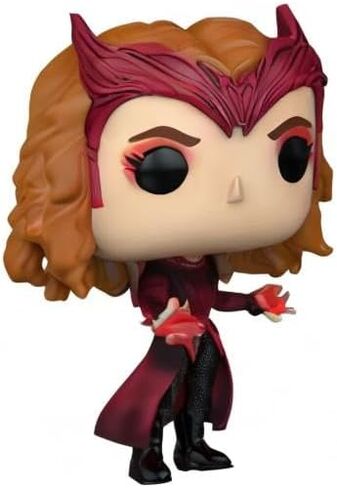 POP! Marvel: Doctor Strange in The Multiverse of Madness - Glow in The Dark Scarlet Witch Vinyl Figure Standard in Saudi Arabia