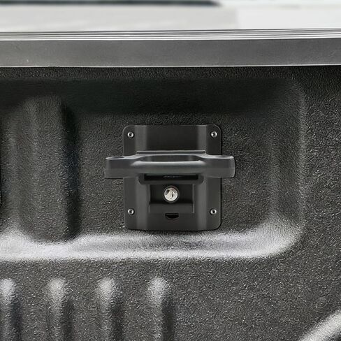 4 قطع من Auovo لسرير الشاحنة، لوحات دعامات ربط للأسفل لسيارة Ford F150 F250 F350 2015-2023، استبدال FL3Z-9928408-AB ملحقات لوحة تقوية خطاف تحميل السرير مع 18 قطعة براغي توركس وأداة تثبيت in Saudi Arabia