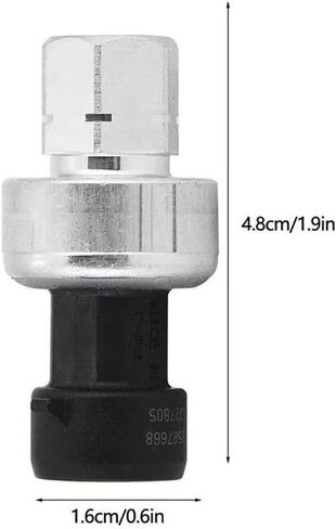 Pressure Sensor Compatible with Hummer for H2 2003 2004 2005 2006 2007 2008 2009 A/C Refrigerant Air Conditioning Pressure Sensor 13587668 13502759 13587697 in Saudi Arabia
