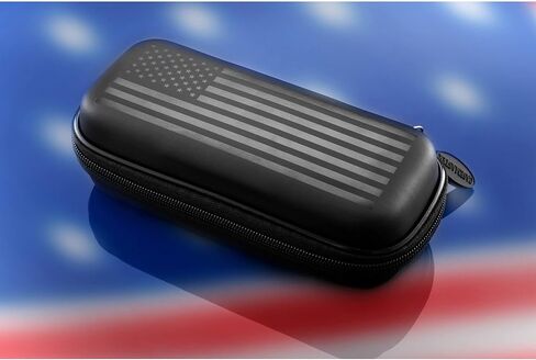 Casemaster Sentinel 6 Dart Case, Holds Extra Accessories, Tips, Shafts and Flights, Compatible with Steel Tip and Soft Tip Darts, Impact & Water Resistant Tactech Shell, Galaxy in Kuwait