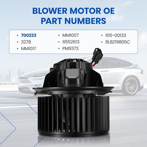 HVAC Blower Motor 75051 BK2Z19805A BK2Z19805B Compatible with Transit Heater Blower AC Fan for Transit Custom Transit-150 Transit-250/350/350HD PM4063 Blower Motor in Kuwait