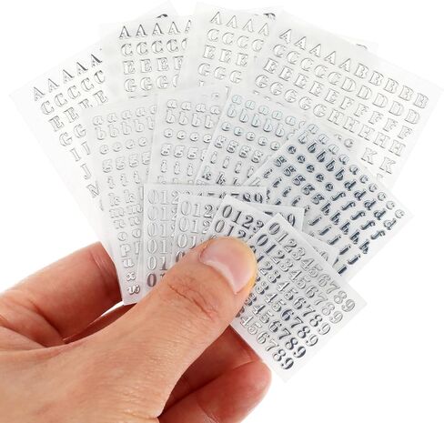 LXUEJIE 12 ورقة ملصقات حروف صغيرة، 3 أحجام ملصقات أرقام أبجدية صغيرة ثلاثية الأبعاد ذاتية اللصق بأحرف صغيرة ملصقات أظافر لامعة مصنوعة من سبيكة لامعة لسكرابوكينغ فن الأظافر مصنوعات راتنجات الإيبوكسي (ذهبي) in Kuwait