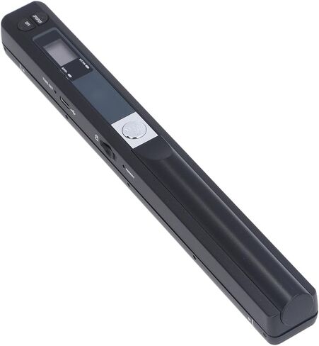 Portable Scanner, 8.27 Inch Photo Scanner for A4 Documents Pictures Receipt in 900 DPI, A4 Color Mobile Handheld Scanning Wand Uploads Images to Computer Via USB Cable (Black) in Saudi Arabia