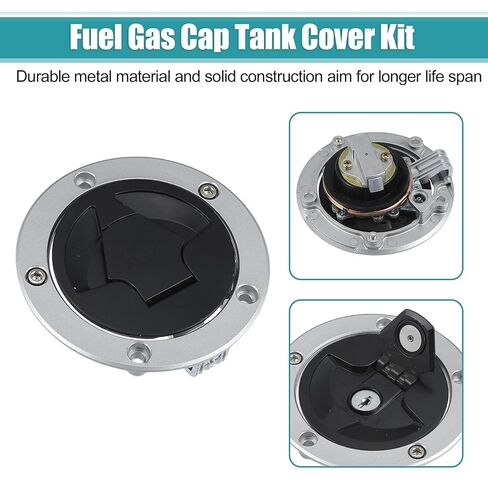 X AUTOHAUX 1 Set Motorcycle Ignition Switch Cylinder Fuel Gas Tank Cap Cover Lock Seat Lock w/ 2 Keys for Kawasaki Z1000SX 2011-2016 for Kawasaki Ninja 1000 ZX6R ZX636 ZX10R Motor Bike Lock in Saudi Arabia