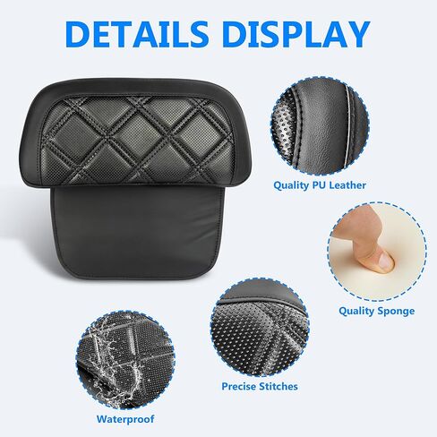 Chopped Trunk Backrest Pad Razor Tour Pack Back Rest Pad Fit for Harley Touring Electra Street Glide Road King FLTRX CVO 2014-2023 in Kuwait