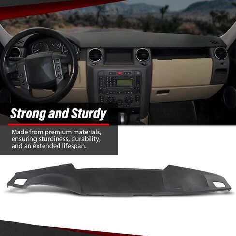 Dashboard Dash Cover Compatible with Land Rover LR3 SE and HSE 2005-2008 / Fit Range Rover Sport Supercharged and HSE 2005-2009 Black in Saudi Arabia
