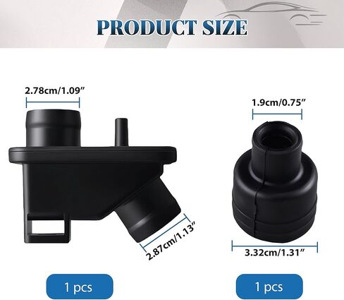 17138-RAA-A00 Air Cleaner Intake Tube & 17152-RAA-A00 Breather Joint Air Intake System Replacement Kit Compatible with 2003-2007 Honda Accord 2.4L & with 2003-2006 Element in Saudi Arabia