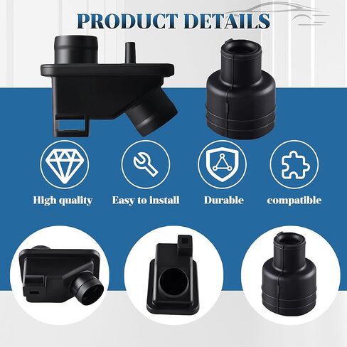17138-RAA-A00 Air Cleaner Intake Tube & 17152-RAA-A00 Breather Joint Air Intake System Replacement Kit Compatible with 2003-2007 Honda Accord 2.4L & with 2003-2006 Element in Saudi Arabia