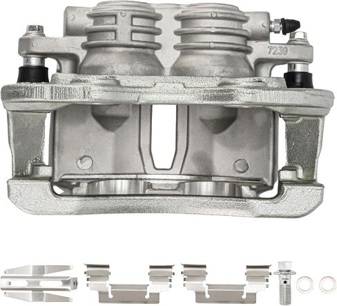 KAX Disc Brake Caliper Assembly Compatible with Select Nissan and Infiniti Models - Armada 2005-2015, Pathfinder 2004, Titan 2004-2015, QX56 2004-2010, 5.6L - Rear Side 2pcs in Saudi Arabia