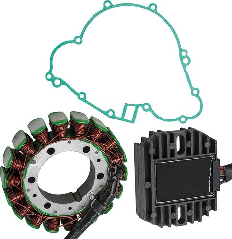 Caltric Stator & Regulator & Gasket Compatible with Kawasaki Bayou 400 4X4 Klf400 Kl-F400 1993-1995 in Saudi Arabia