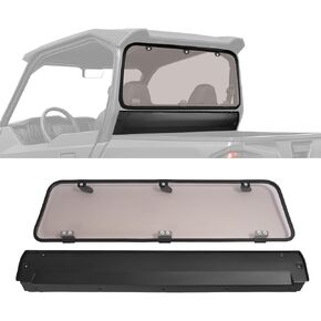 ECOTRIC Rear Windshield Compatible With Polaris General 1000/1000 4 2016-2025, XP 1000/XP 4 1000 2020-2025 UTV Tinted Polycarbonate (PC) Textured Windscreen in Saudi Arabia