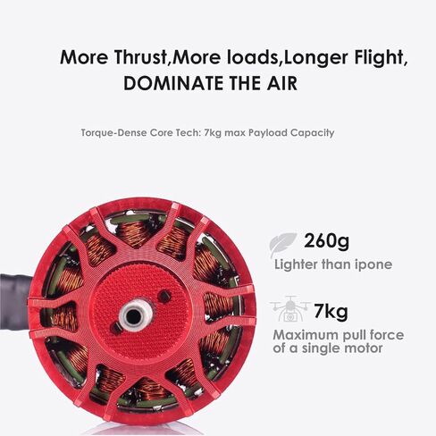 PRO 4215-380kv Brushless Motor 6-12s For 13-15inch Propeller,FPV Multicopter Drone Replacement,Thrust 7kg (15.6 lbs),Compatible With Long Range RC Plane,racing drone,Quadcopters,Hexcopters,Octocopters in Saudi Arabia