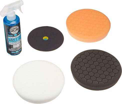 Chemical Guys BUF_HEXKITS_5 Rotary Pad Kit (5 Items) in Saudi Arabia