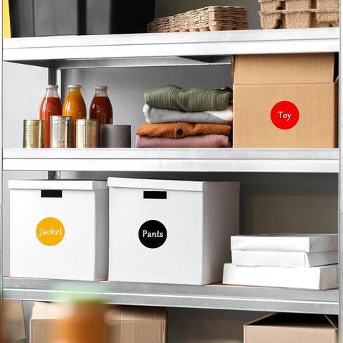 2 Inch Colored Dot Stickers, 400 Pcs Round Color Coding Labels, Removable Writable Circle Sticky Stickers for Organizing, Sorting, Pricing, Garage, Sell, Classroom Office​ Home (10 Assorted Colors) in Saudi Arabia